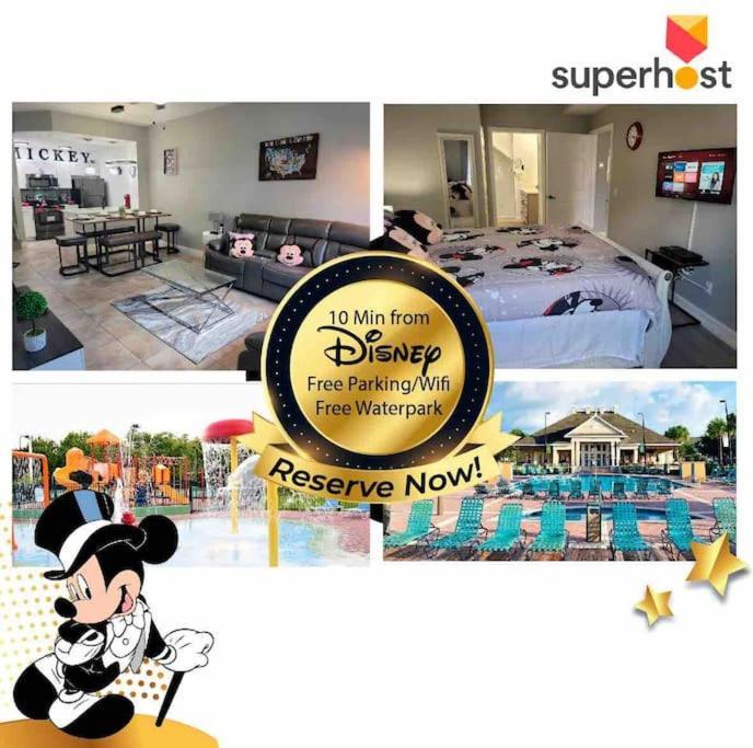The Villas At Seven Dwarfs - 2624 Mickey Villa - Near Disney - Water Park Kissimmee Exterior foto